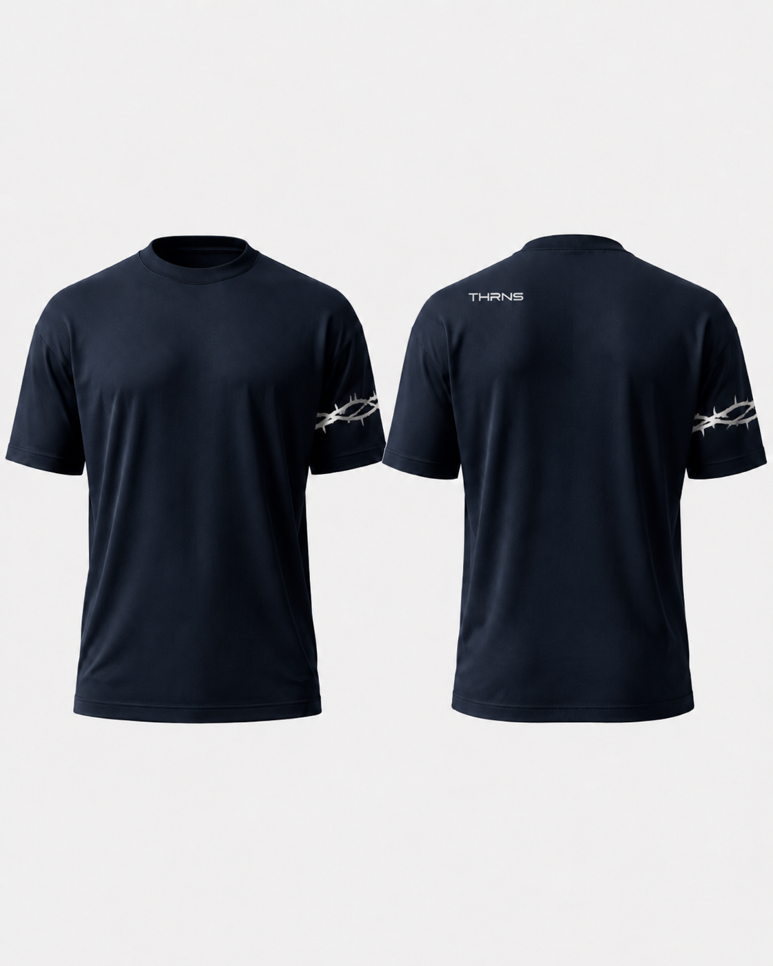 THRNS Navy Thorn sleeve
